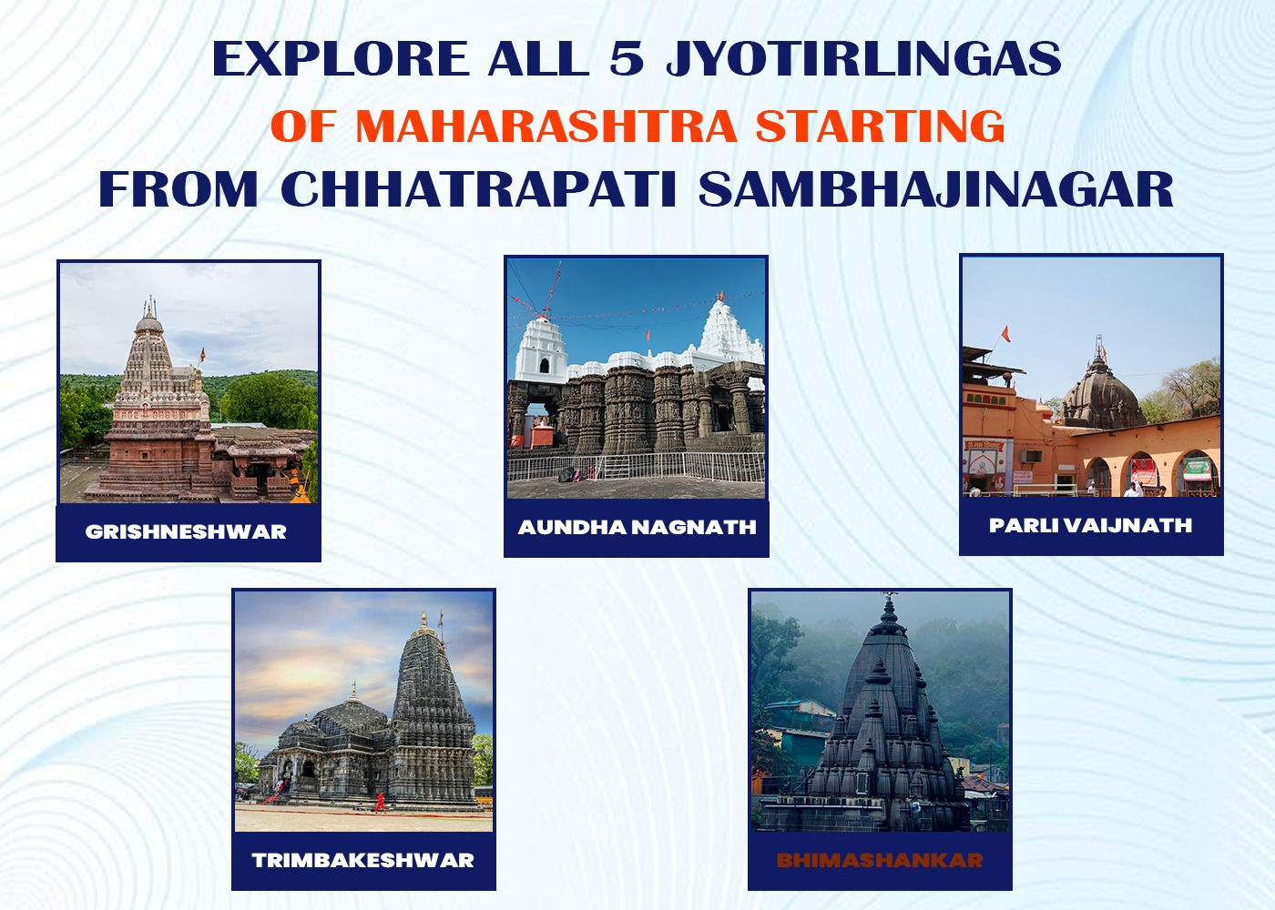 Panch Jyotirlinga Yatra from Aurangabad - Divine Journey with Comfort